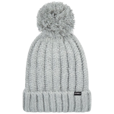 Muts O'Neill Women Chunky Knit Beanie Silver Melee