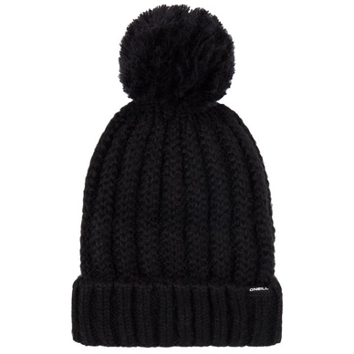 Muts O'Neill Women Chunky Knit Beanie Black Out