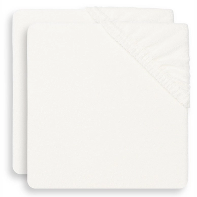 Waskussenhoes Jollein Badstof White (2Pack) (50 x 70 cm)