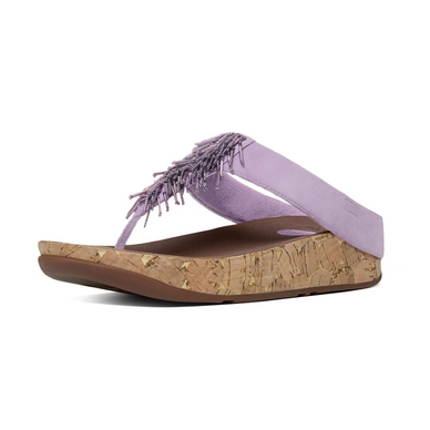 FitFlop Cha Cha Suede Dusty Lilac