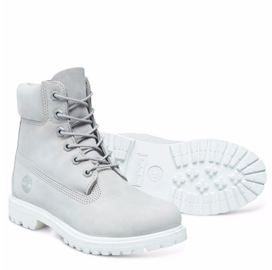 Timberland Womens 6" Premium Boot Light Grey