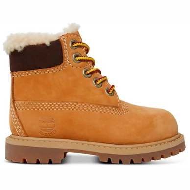 Timberland Toddler 6 inch Premium WP Shearling Lined Wheat