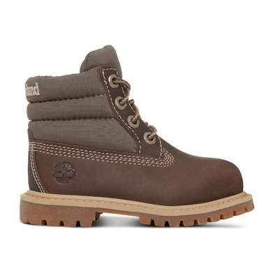 Timberland Toddler 6 inch Quilt Boot Canteen
