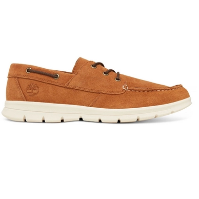 Timberland Graydon Leather Boat Shoe Men's Rust Suede