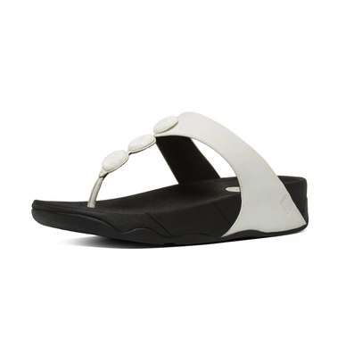 FitFlop Petra Sugar Leather Urban White
