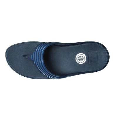 Slipper FitFlop Ringer™ Toe-Post Textile Supernavy