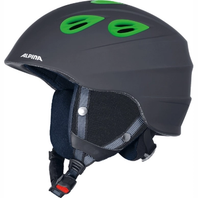 Skihelm Alpina Junta 2.0 C Black Matt Green