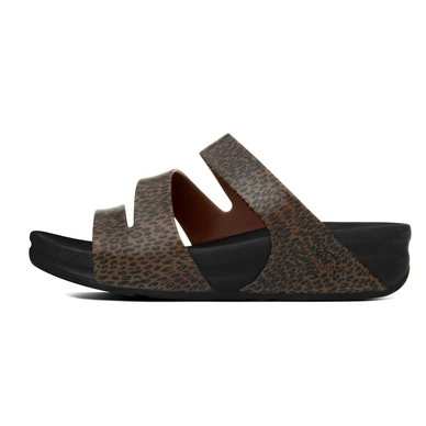 Sandaal FitFlop Superjelly™ Twist Cheetah Brown