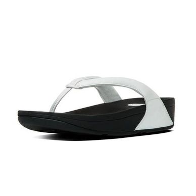 FitFlop Swirl Leather Urban White