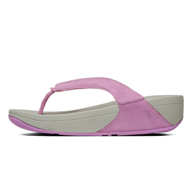 Slipper FitFlop Swirl™ Suede Dusty Lilac