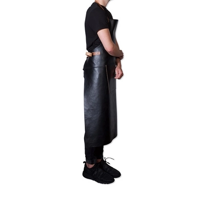 Schort Dutchdeluxes Zipper Style Apron Black XL