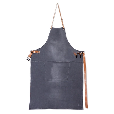 Schort Dutchdeluxes BBQ Style Apron Washed Grey XL