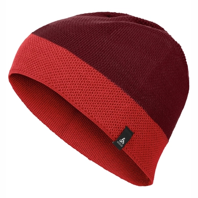 Mütze Odlo Hat Light Gage Syrah Fiery Red