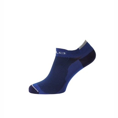 Sokken Odlo Socks Short Ceramicool Low Cut Sodalite Blue Odlo Concrete Grey