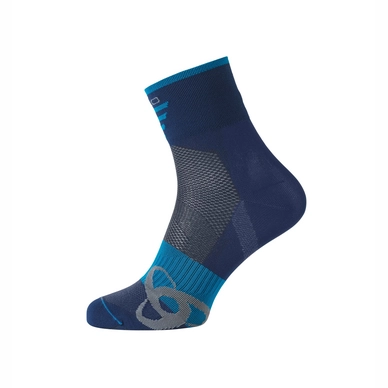 Sokken Odlo Socks Short Mid Light Poseidon Blue Jewel