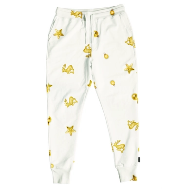 Pants SNURK Men Christmas Bling White