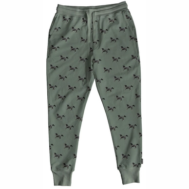 Pants SNURK Women Black Horses Green