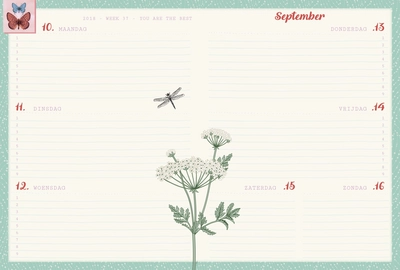 Schoolagenda Ginger And Bread (2018/2019)