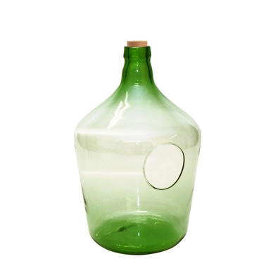 Terrarium Fles Esschert Design Open Groen 10L