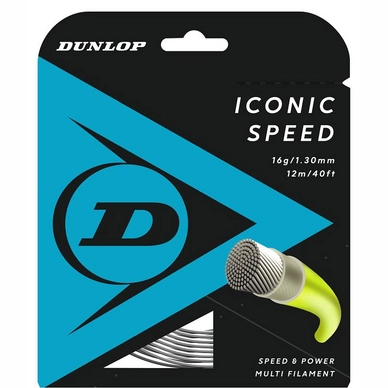 Tennis-Saite Dunlop Iconic Speed 1.3mm/12m