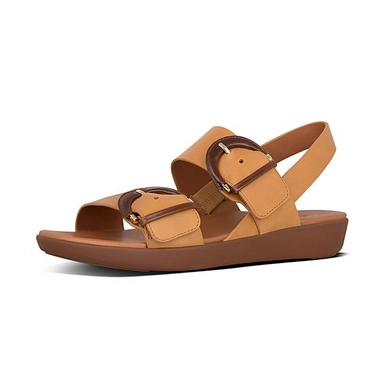 FitFlop Annelia™ Buckle Back-Strap Sandals Mustard