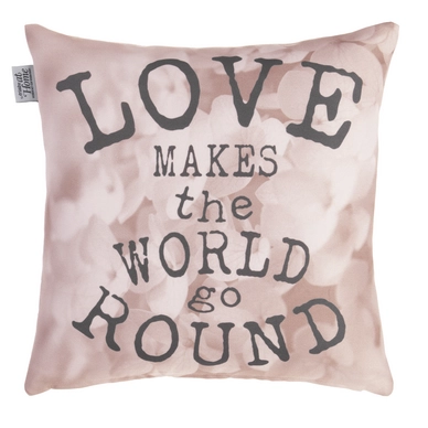 Coussin Ariadne at Home Love World Rose Doux (40 x 40 cm)