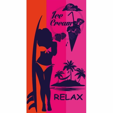 Strandlaken Le Comptoir De La Plage Supertubos Strawberry