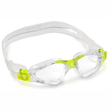 Taucherbrille Aqua Sphere Kayenne Junior Clear Lens Clear / Lime Kinder