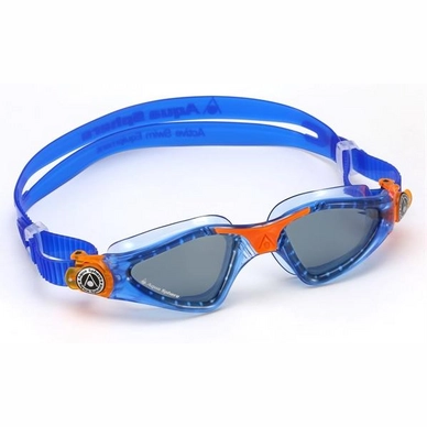 Zwembril Aqua Sphere Kayenne Junior Dark Lens Blue/Orange