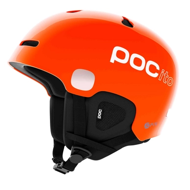Casque de ski enfant POC POCito Auric Cut SPIN Fluorescent Orange