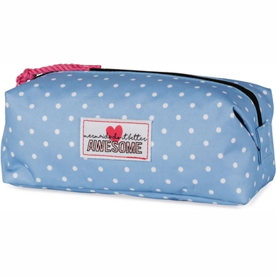 Pencil Case Awesome Mermaid Dots
