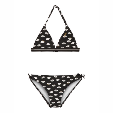 Bikini Protest Girls Flores Triangle True Black A