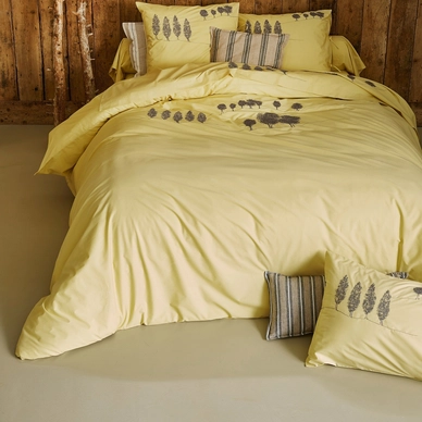 Housse de Couette Sylvie Thiriez Brodée A L'Aube Percale