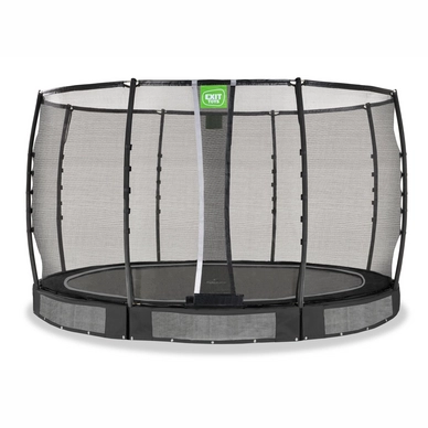 Trampoline EXIT Toys Allure Premium Inground Ø366 cm Zwart