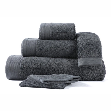 Serviette de Bain Lucca Anthracite (100 x 150 cm)