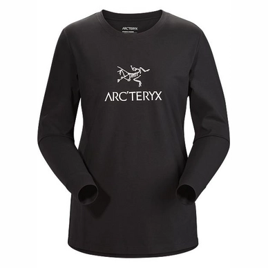 T-shirt Arc'teryx Femme Arc'Word T-Shirt LS Black II