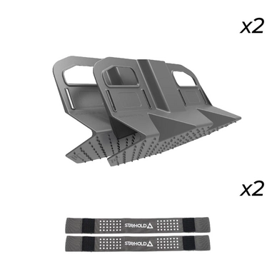 Bagageklemset Stayhold Sidekick Starter Pack Grey