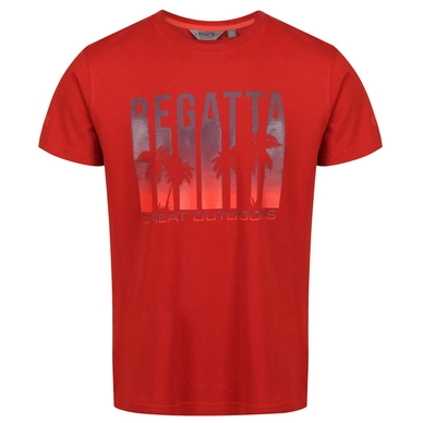 T-Shirt Regatta Men Cline II Burnt Tikka