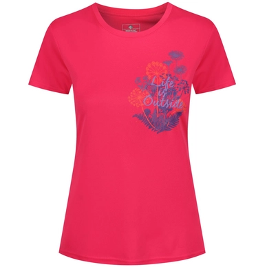 T-Shirt Regatta Fingal III Bright Blush Damen
