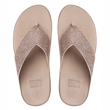 Slipper FitFlop Crystall™ Microfiber Rose Gold
