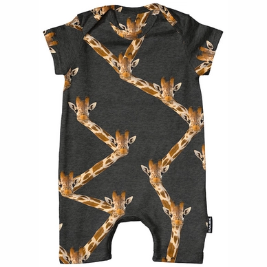 Playsuit SNURK Babys Giraffe Black