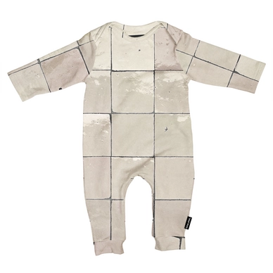 Jumpsuit SNURK Baby Tiles Pearl White