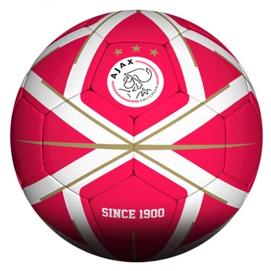 Voetbal Ajax Lijnen Rood Leer