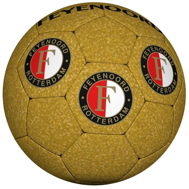 Voetbal Feyenoord Goud Leer