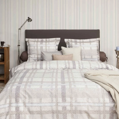 Bettwäsche Heckett & Lane Refined Barlow Naturel Mako-Satin
