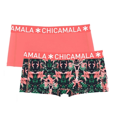 Boxershort Chicamala Women Bcore Print Pink (2-delig)