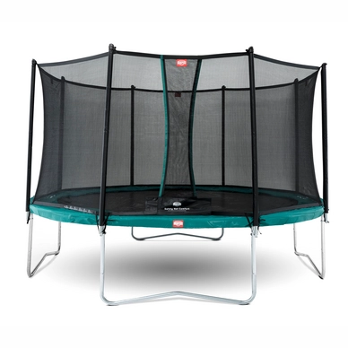 Trampoline BERG Favorit Green 430 Tattoo + Safety Net Comfort