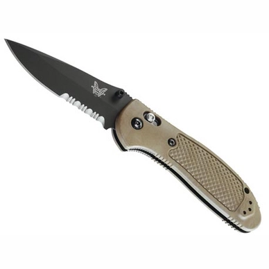 Vouwmes Benchmade Griptilian Sand Serrated