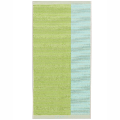 Serviette de Douche Esprit Bloki Oatmeal Lime Blue