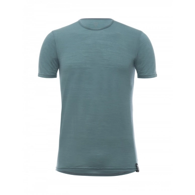 Ondershirt Santini Men High Performance Short Sleeve Wool Base Sage